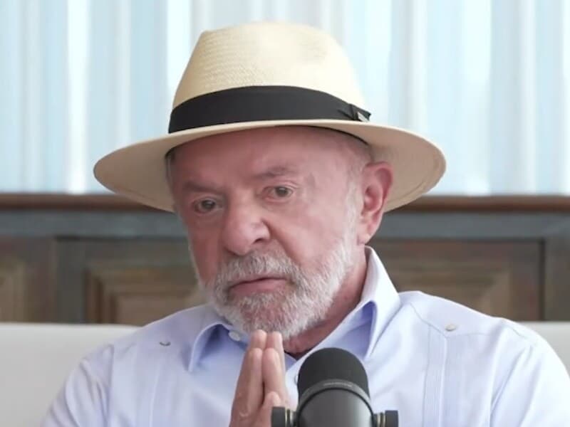 Presidente Lula critica revogação de visto de embaixadora brasileira. - Reprodução/YouTube