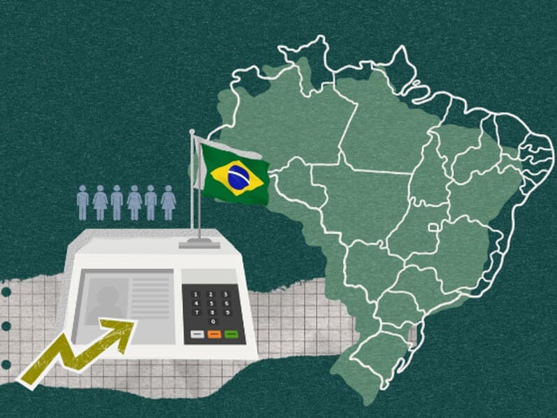 Brasileiros vão às urnas dia 4 de outubro para escolher os novos governadores. - Arte Congresso em Foco Brasileiros vão às urnas dia 4 de outubro para escolher os novos governadores. - Arte Congresso em Foco
