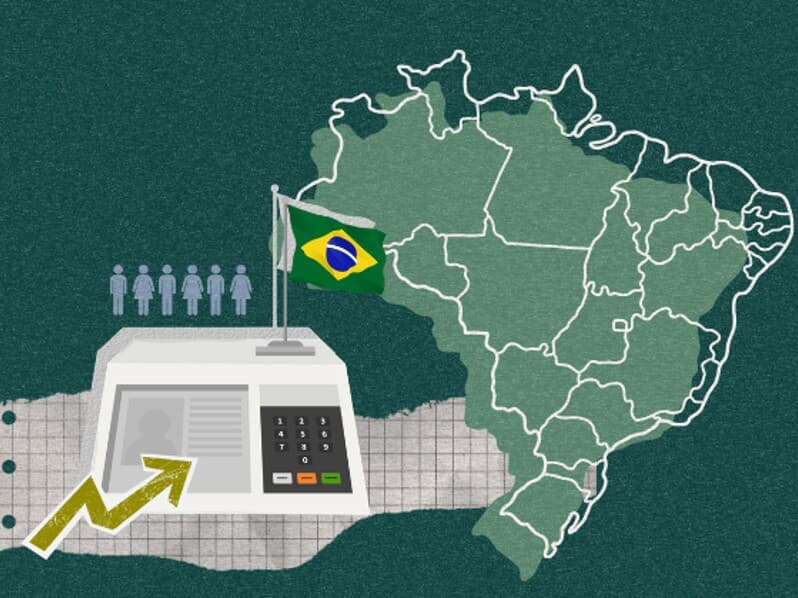 Brasileiros vão às urnas dia 4 de outubro para escolher os novos governadores. - Arte Congresso em Foco