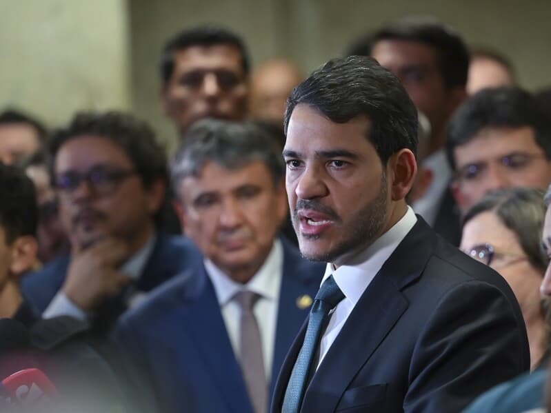 Messias anunciou que a AGU prepara ação para responsabilizar o Discord. - Ton Molina/Agência Senado