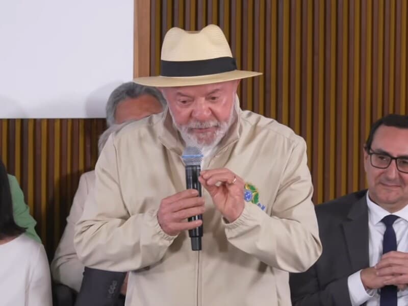 Lula diz que quer viver para sempre. - Reprodução/YouTube