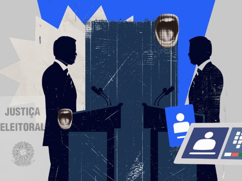 Debates e sabatinas começam em agosto e seguem até os últimos dias antes do primeiro turno. - Arte Congresso em Foco