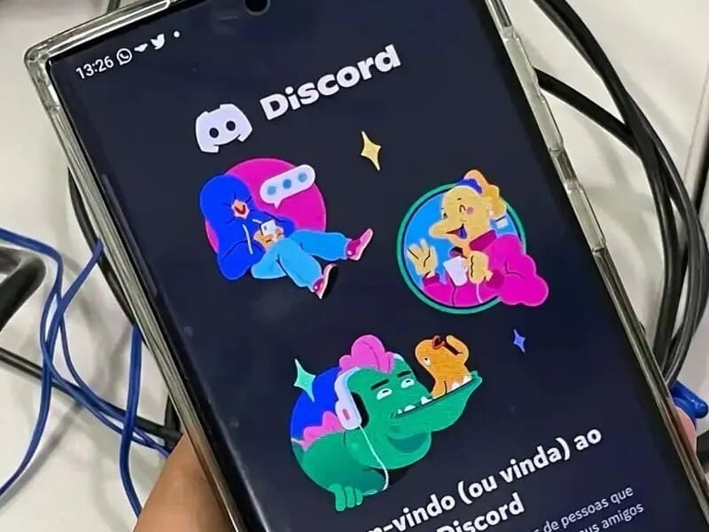 Suspensão das lives do Discord é preventiva e vale até que a empresa comprove novas medidas de proteção. - Juca Varela/Agência Brasil