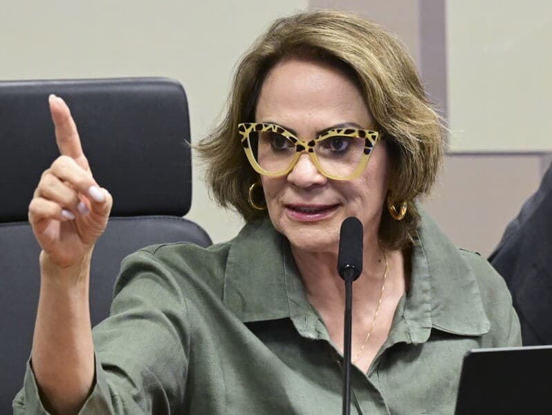 Damares critica patrocínio da Fatal Fans ao Corinthians e cobra medidas do governo federal. - Geraldo Magela/Agência Senado