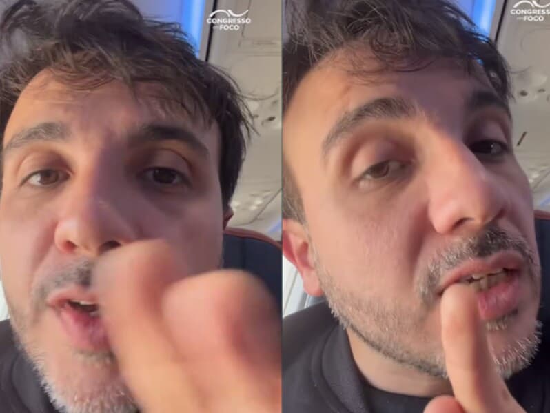 Renan Santos reage à filiação de Flávio ao Missão. - Reprodução/X