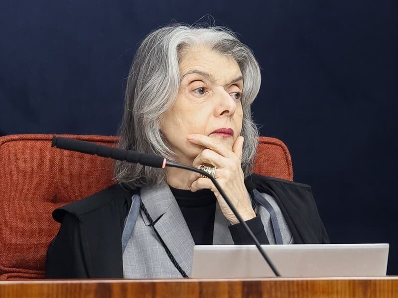 Ministra Cármen Lúcia, relatora do caso, votou pelo recebimento da denúncia contra Gilvan da Federal e afastou a aplicação da imunidade parlamentar. - Victor Piemonte/STF