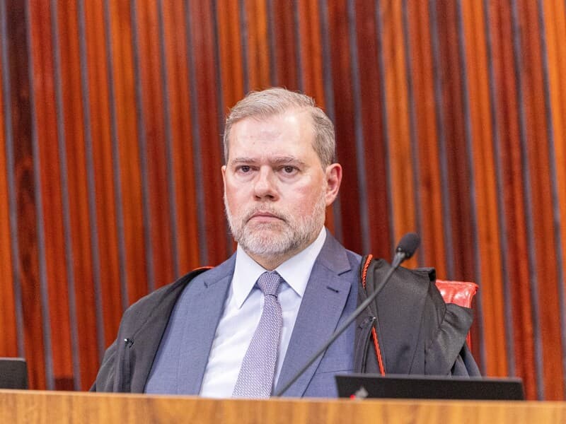 Ministro Dias Toffoli defendeu que a violência política de gênero seja analisada a partir do contexto em que as agressões ocorrem. - Leobark Rodrigues/TSE