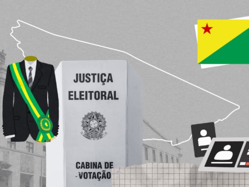 Com mais de 614 mil eleitores aptos a votar, o Acre chega à eleição com seis candidatos na disputa pelo Palácio Rio Branco. - Arte Congressoo em Foco