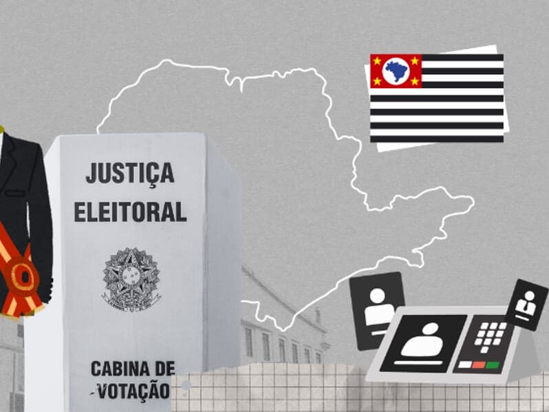 São Paulo tem Haddad e Tarcísio como principais candidatos ao governo. - Arte Congresso em Foco