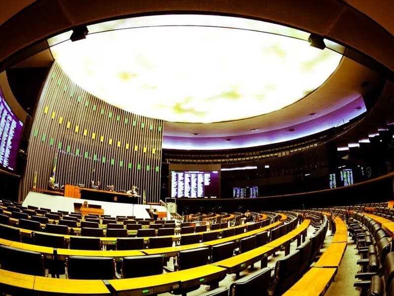 Plenário da Câmara: eleições vão definir nova composição da Casa a partir de 2027. - Saulo Cruz/Agência Senado
