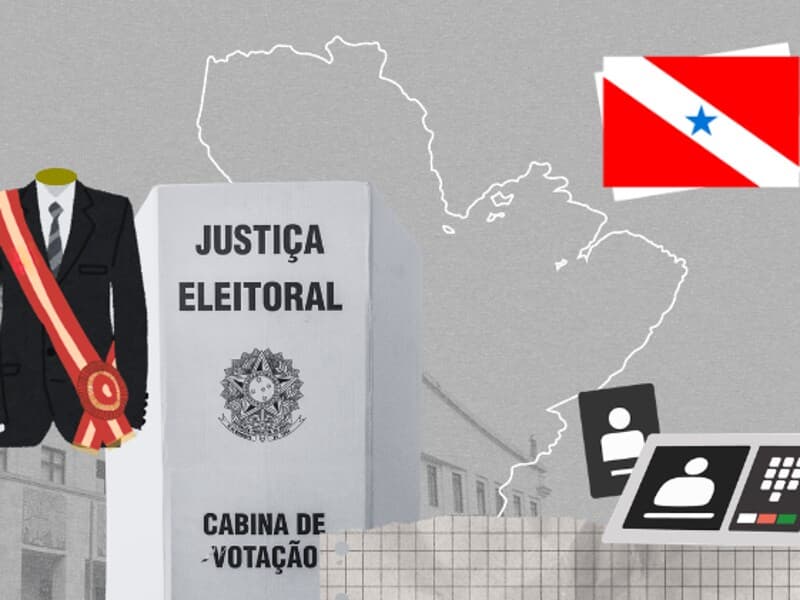 A eleição para o governo do Pará reúne seis candidaturas e uma disputa apertada entre os favoritos. - Arte Congresso em Foco