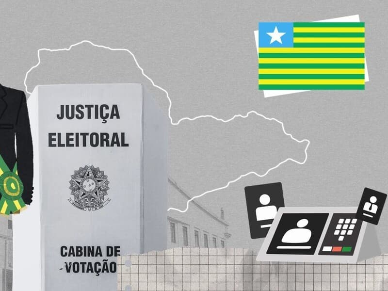 Rafael Fonteles busca se reeleger ao governo, tendo Joel Rodrigues como principal adversário. - Arte Congresso em Foco