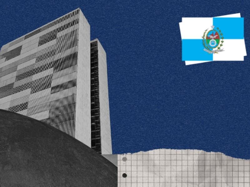 Rio de Janeiro tem 16 candidatos em disputa por vagas no Senado. - Arte Congresso em Foco