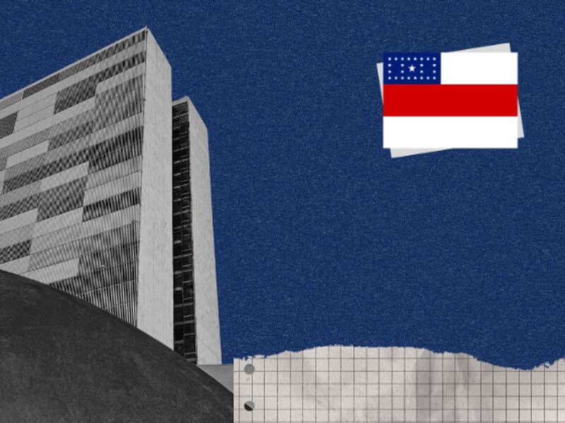 Manaus concentra mais da metade dos votos na disputa ao Senado no Amazonas. - Arte Congresso em Foco