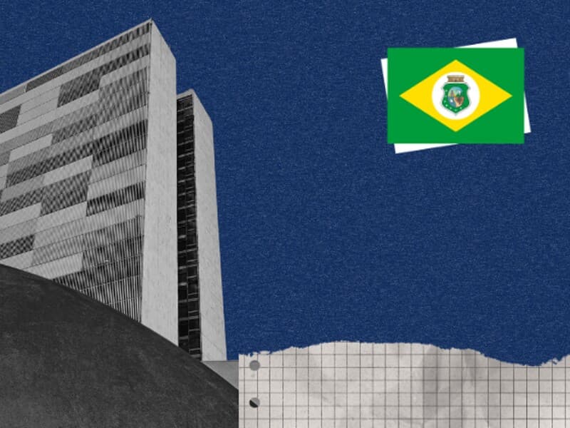 Eleição para o Senado. - Arte Congresso em Foco