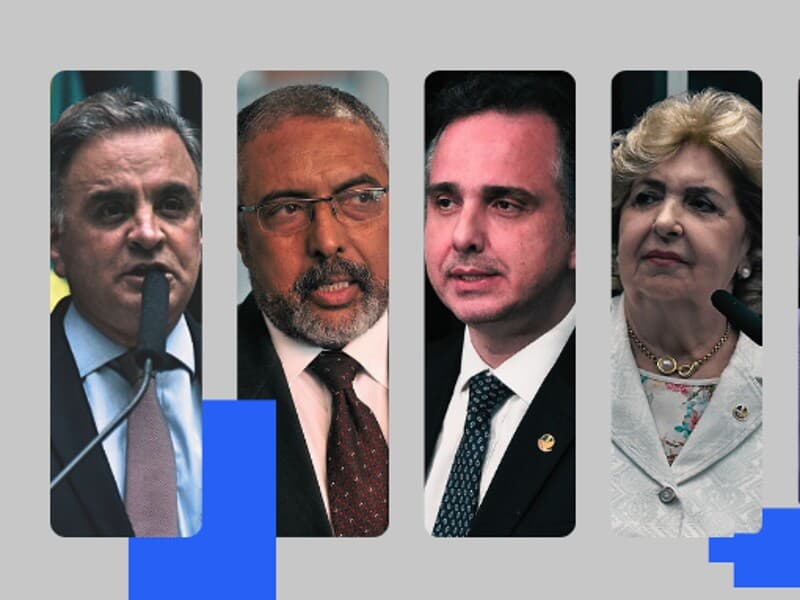 Aécio, Paim, Pacheco, Ivete, Jardim e Paulinho estão entre os parlamentares em fim de mandato que não concorrem a qualquer mandato este ano. - Zeca Ribeiro/Agência Câmara | Waldemir Barreto/Agência Senado | Vinicius Loures/Agência Câmara | Kayo Magalhães/Agência Câmara