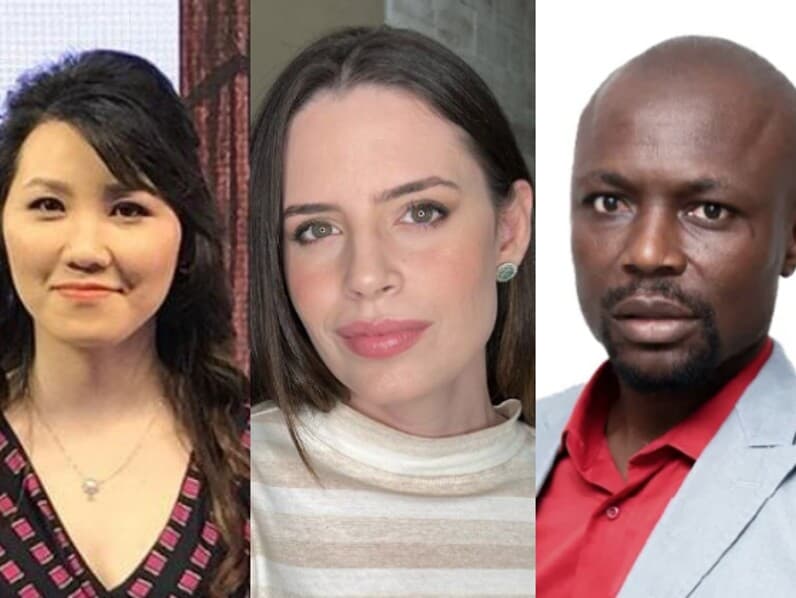Diversidade: Yoo Na Kim, da Coreia do Sul; Zoe Martinez, de Cuba; Moustafa, do Togo; e Abdul Jarour, da Síria, estão entre os brasileiros naturalizados que disputam mandato neste ano. - Divulgação