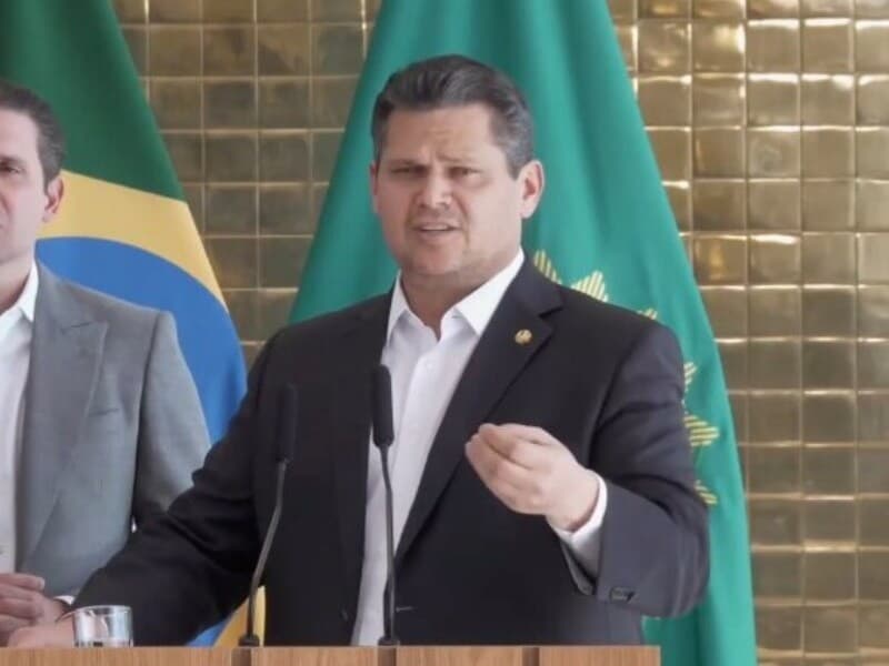 Davi Alcolumbre informou que fará articulação direta com senadores interessados no projeto. 
 - Reprodução/Youtube
