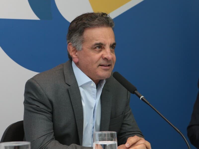 Aécio Neves planejava ficar de fora das eleições de 2026 e se concentrar na reestruturação do PSDB. - PSDB Divulgação