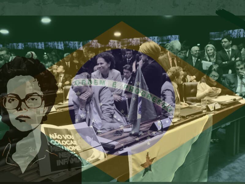 15 dos 81 senadores que votaram no julgamento de Dilma, em agosto de 2016, permanecem no Senado. - Geraldo Magela/Agência Senado | Arte Congresso em Foco