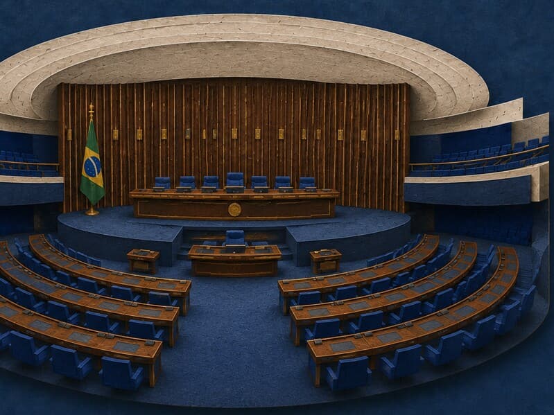 Esforço concentrado tem pauta cheia no Senado. - ChatGPT