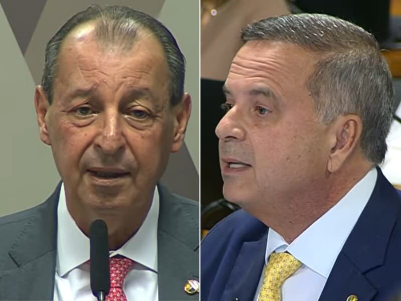 Omar Aziz e Rogério Marinho batem boca em debate sobre fim da 6x1. - Reprodução/YouTube