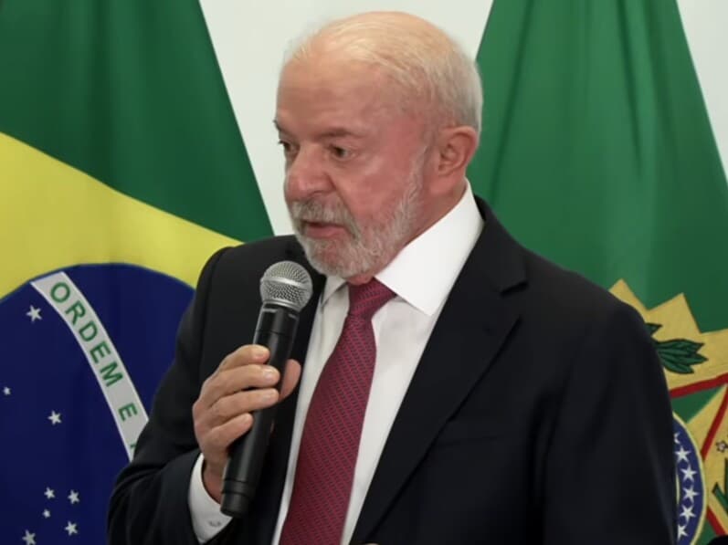 Lula sanciona lei que estabelece protocolo contra infartos. - Reprodução/YouTube