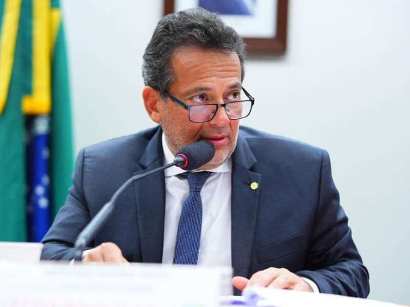 Ricardo Abrão assumiu o mandato após a cassação de Chiquinho Brazão, condenado pelo assassinato de Marielle Franco. - Pablo Valadares/Agência Câmara