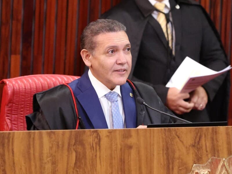 Resultado foi proclamado por Nunes Marques. - Luiz Roberto/TSE