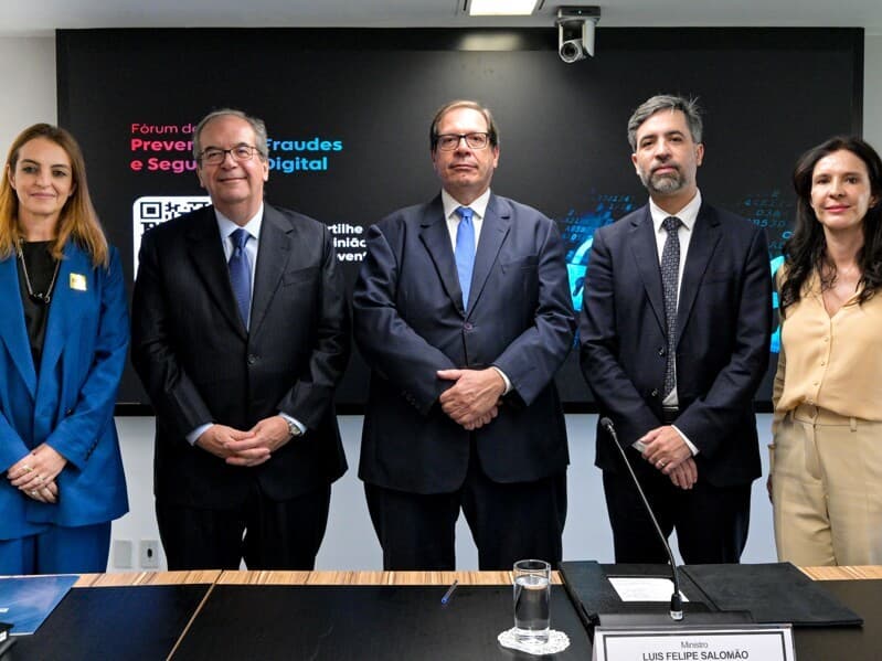 Diretoras da Fin participaram de debate no STJ sobre prevenção a fraudes, segurança digital e cooperação entre diferentes setores. - Lucas Pricken/STJ