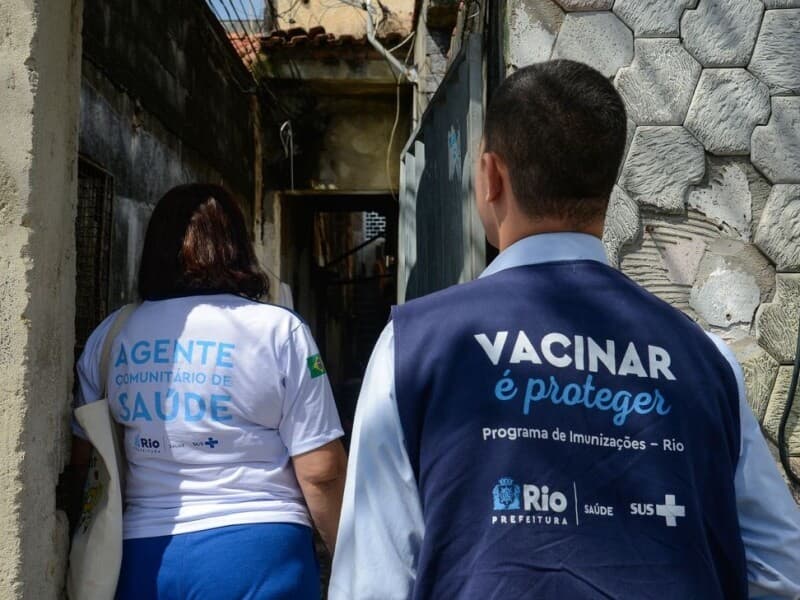 Fagundes destaca que a capilaridade dos agentes de saúde pode facilitar a identificação de situações de risco.  - Tomaz Silva/Agência Brasil