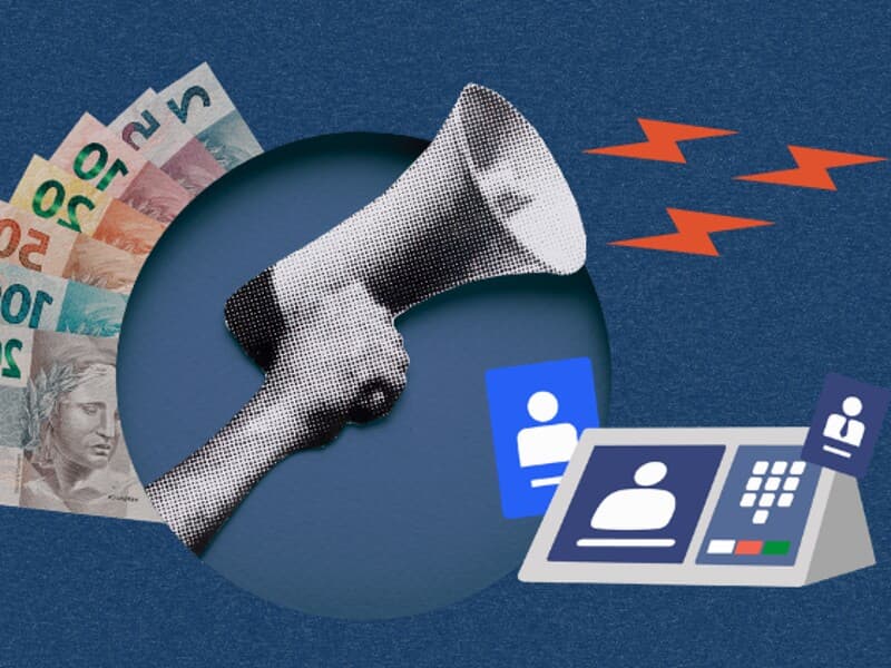 Fundo eleitoral prevê repasses de até R$ 4,9 bilhões para candidaturas em 2026. - Arte Congresso em Foco