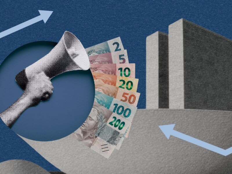 Corrida à Câmara e ao Senado já movimentou R$ 2,2 bilhões faltando um mês para a eleição. - Arte Congresso em Foco