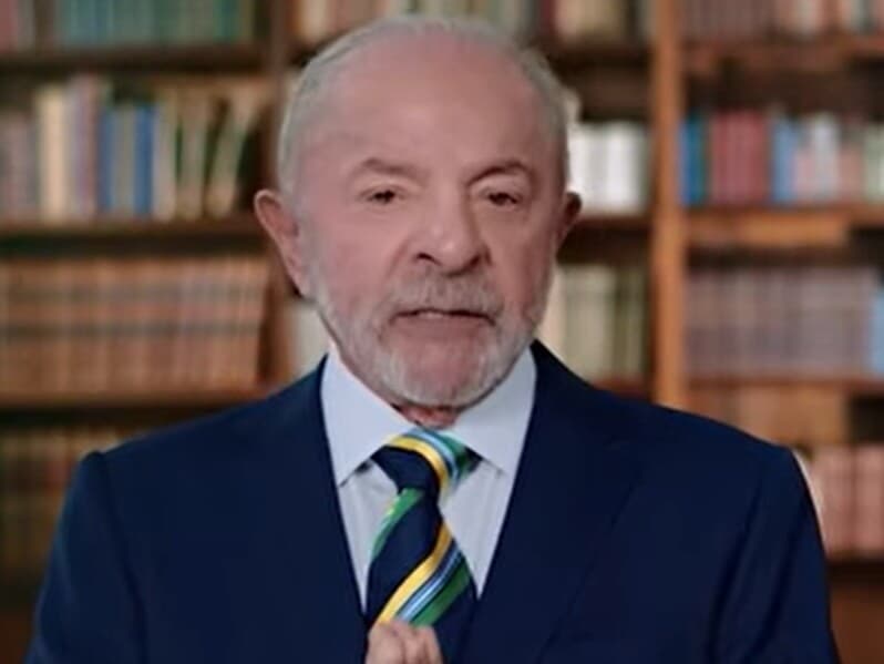 Lula em pronunciamento do Dia da Independência - Reprodução/Youtube