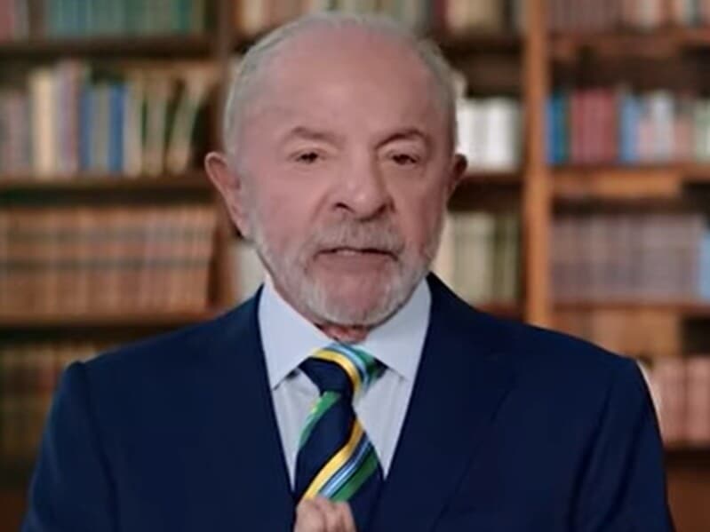 Lula em pronunciamento do Dia da Independência - Reprodução/Youtube