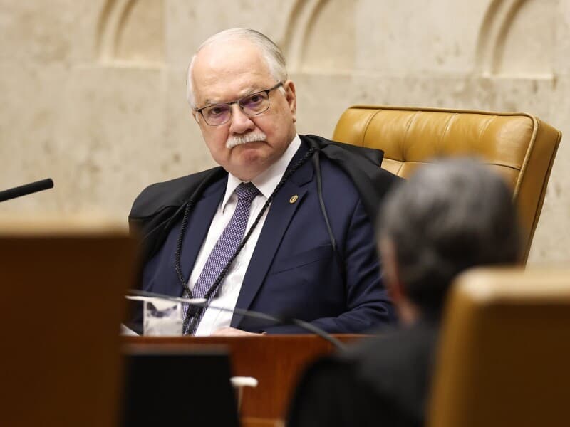 Fachin toma decisão após crise. -  Alejandro Zambrana/STF