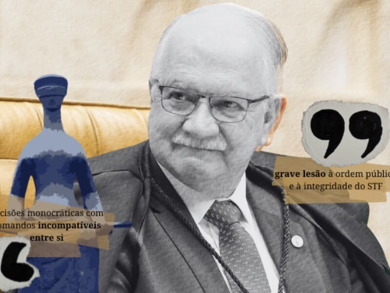 Presidente do STF criticou atuação de ministros. - Antonio Augusto/STF | Arte Congresso em Foco