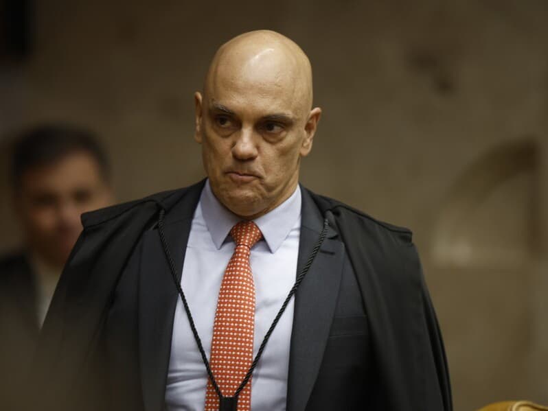 Alexandre de Moraes está no centro de uma das maiores crises da história do Supremo. - Pedro Ladeira/Folhapress