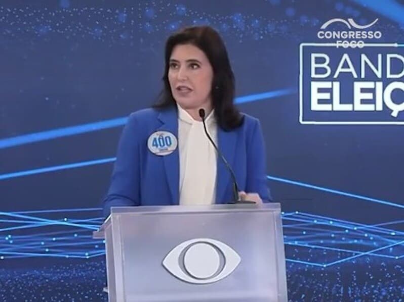 Simone Tebet colocou o combate às facções entre suas prioridades. - Reprodução / Youtube