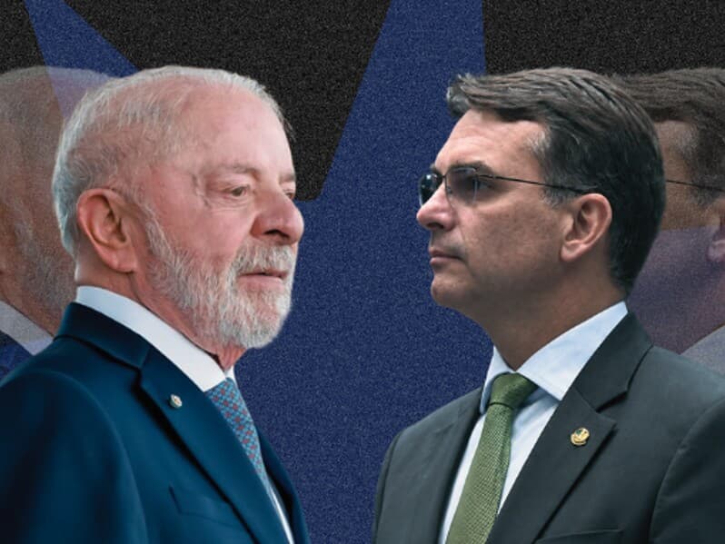 Pesquisa AtlasIntel coloca Flávio à frente em eventual segundo turno. - Ricardo Stuckert | Jefferson Rudy/Agência Senado | Arte Congresso em Foco Pesquisa AtlasIntel coloca Flávio à frente em eventual segundo turno. - Ricardo Stuckert | Jefferson Rudy/Agência Senado | Arte Congresso em Foco