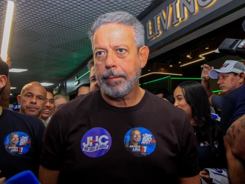 Candidato ao Senado, Arthur Lira apresentou registros de que estava em Brasília enquanto festa de Vorcaro era realizada em São Paulo. - Guido Jr./Fotoarena/Folhapress