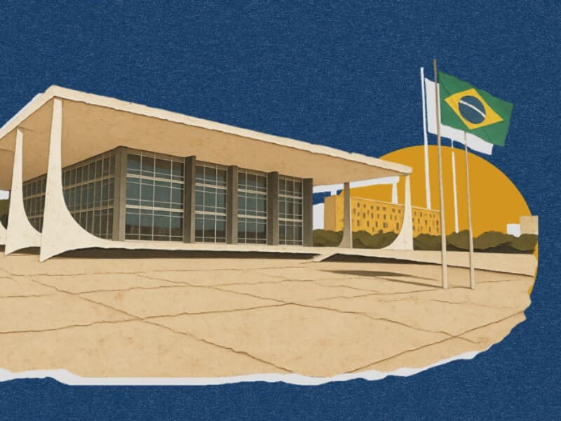 Fixação de mandato, mudança no critério de indicação e até paridade de gênero: propostas em discussão na Câmara preveem uma reforma do Judiciário. - Arte Congresso em Foco