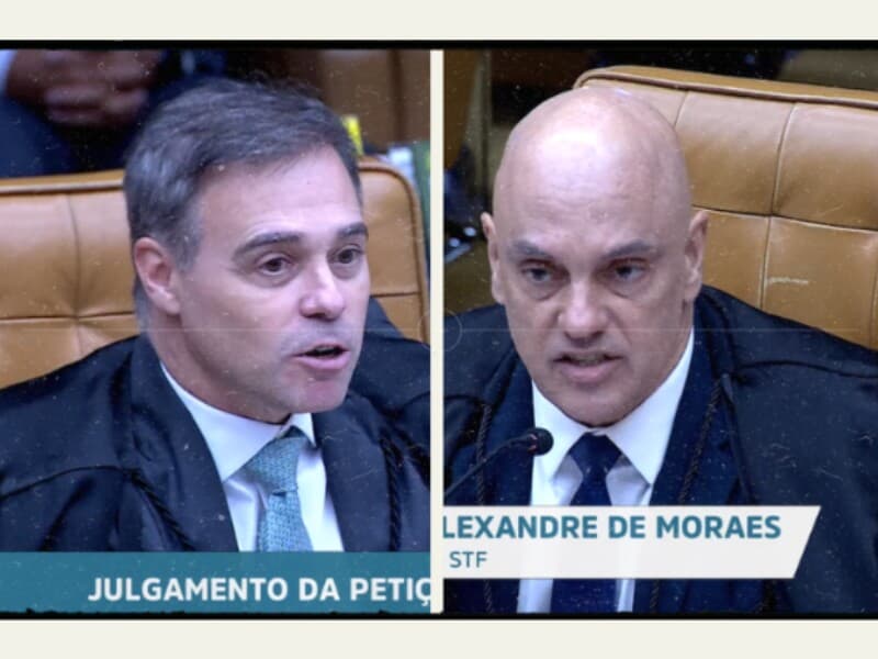 Moraes bate boca com ministros. - Reprodução/YouTube