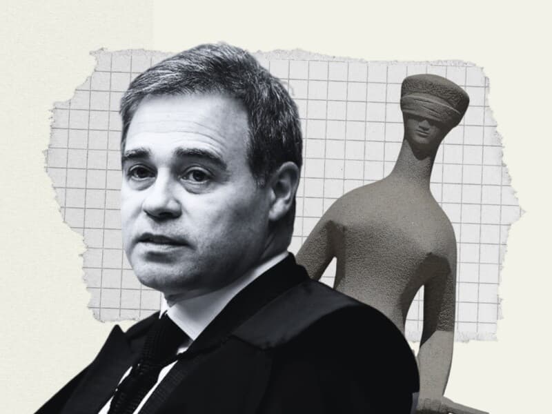 Ministro vota por manter processos separados. - Gustavo Moreno/STF | Arte Congresso em Foco