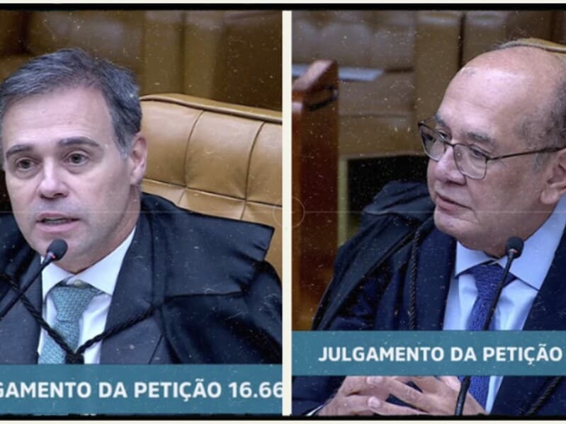 "Não ponha palavras na minha boca", disse Mendonça ao rebater declaração de Gilmar Mendes. - Reprodução / Youtube