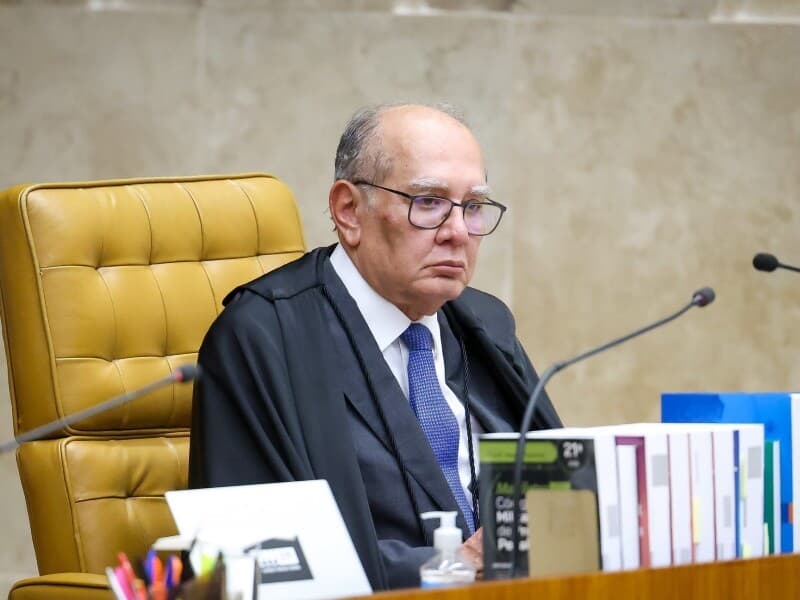 Publicação de Gilmar amplia o confronto público entre ministros após a sessão do STF de terça-feira. - Gustavo Moreno / STF Publicação de Gilmar amplia o confronto público entre ministros após a sessão do STF de terça-feira. - Gustavo Moreno / STF