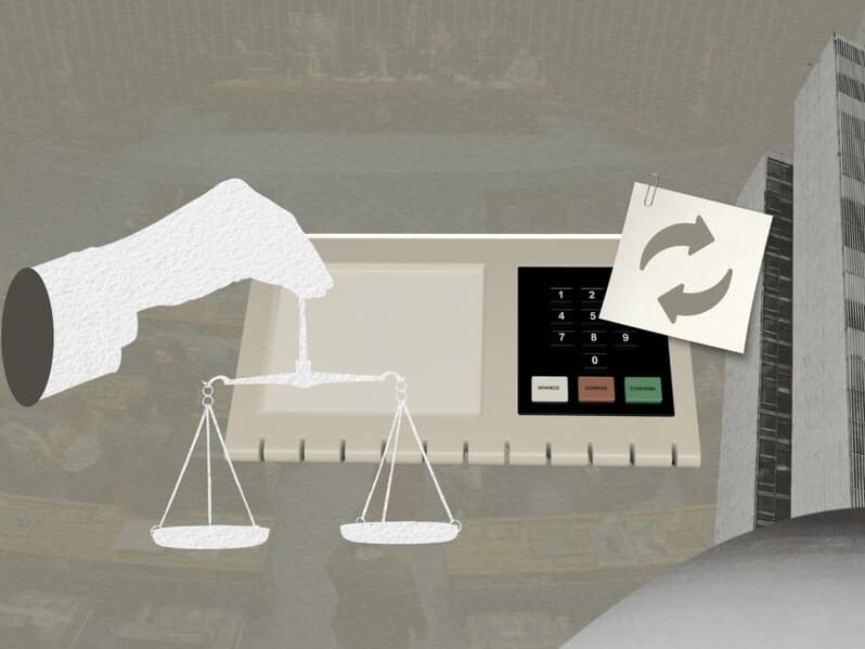 Cada senador tem dois suplentes, que podem assumir o mandato a qualquer momento ao longo de oito anos, mesmo sem ter recebido um voto diretamente. - Arte Congresso em Foco