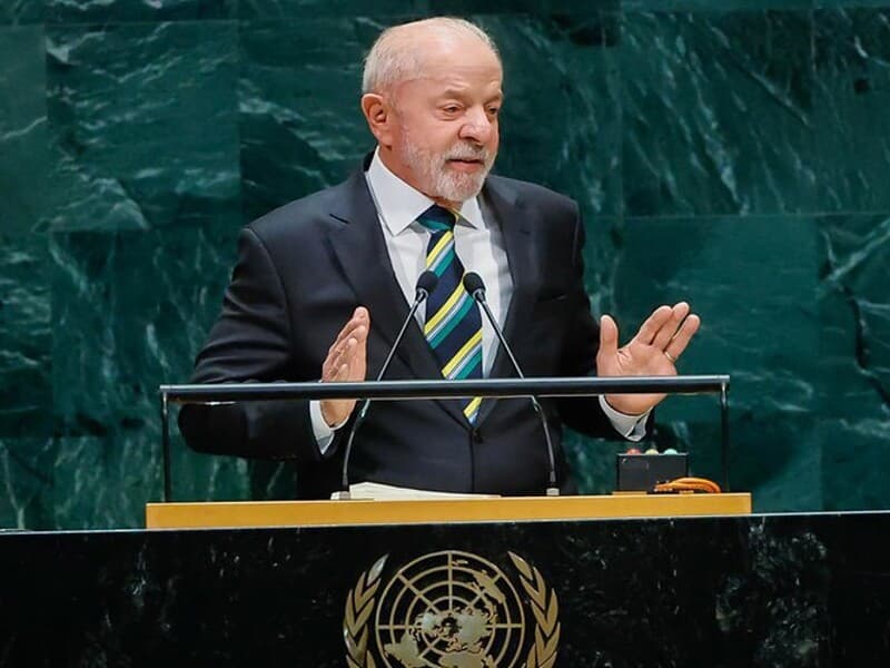Esta foi a décima vez que Lula abriu a Assembleia Geral da ONU em Nova York. - Ricardo Stuckert/PR