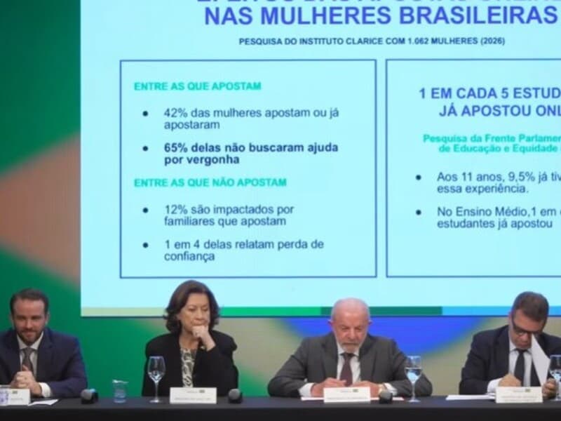 Presidente anuncia proibição a bets. - Reprodução / Youtube Presidente anuncia proibição a bets. - Reprodução / Youtube