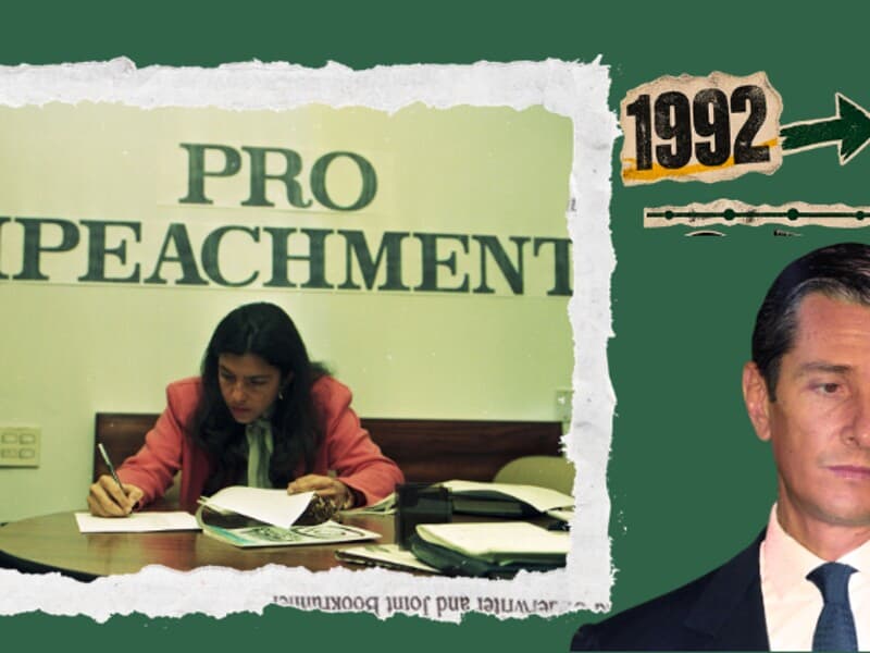 Roseana Sarney coordenou comitê na Câmara que monitorava posicionamento de deputados antes da votação. Deputada continua na Câmara 34 anos depois. - Arte Congresso em Foco